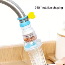 360° rotatable telescopic splash-proof tap